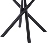 Ceramic Dining Table for 4 People Round - Avesta