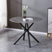 Ceramic Dining Table for 4 People Round - Avesta