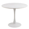 Ceramic Dining Table for 4 People Round - Malta