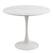 Ceramic Dining Table for 4 People Round - Malta