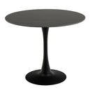 Ceramic Dining Table for 4 People Round - Malta