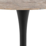 Ceramic Dining Table for 4 People Round - Malta