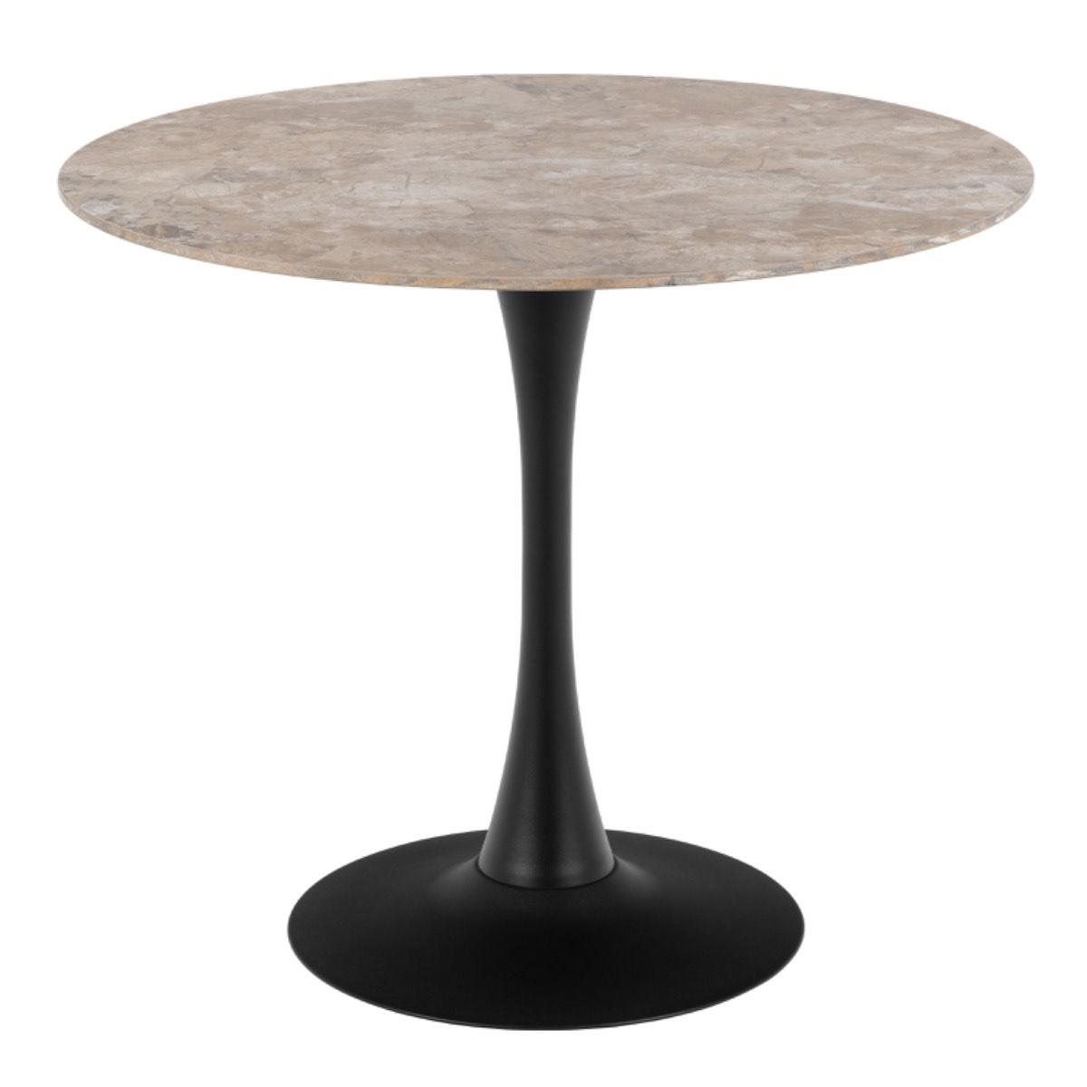 Ceramic Dining Table for 4 People Round - Malta