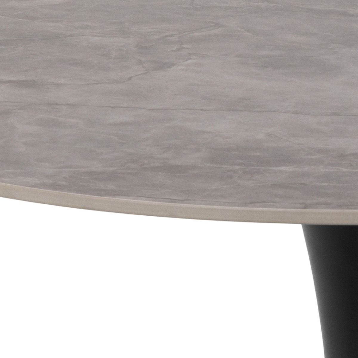 Ceramic Dining Table for 4 People Round - Malta