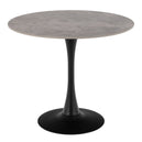 Ceramic Dining Table for 4 People Round - Malta