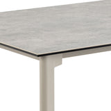 Ceramic Dining Table for 4 to 6 People Rectangular - Palermo