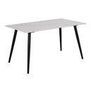 Ceramic Dining Table for 4 to 6 People Rectangular - Wicklow