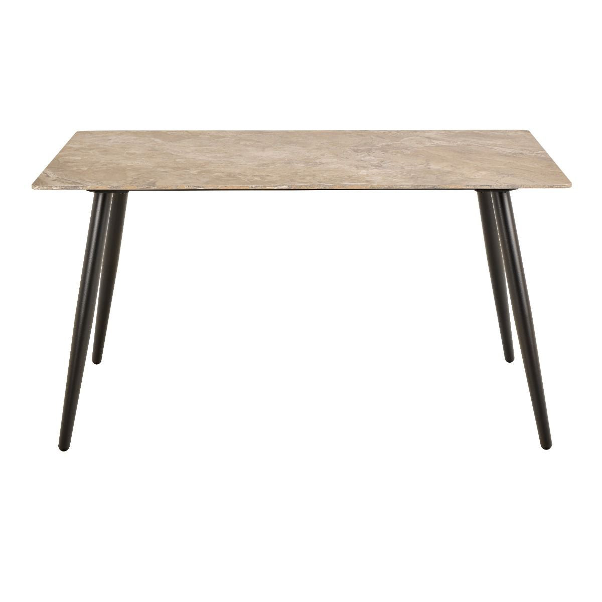 Ceramic Dining Table for 4 to 6 People Rectangular - Wicklow