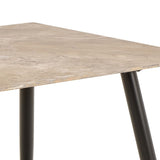 Ceramic Dining Table for 4 to 6 People Rectangular - Wicklow