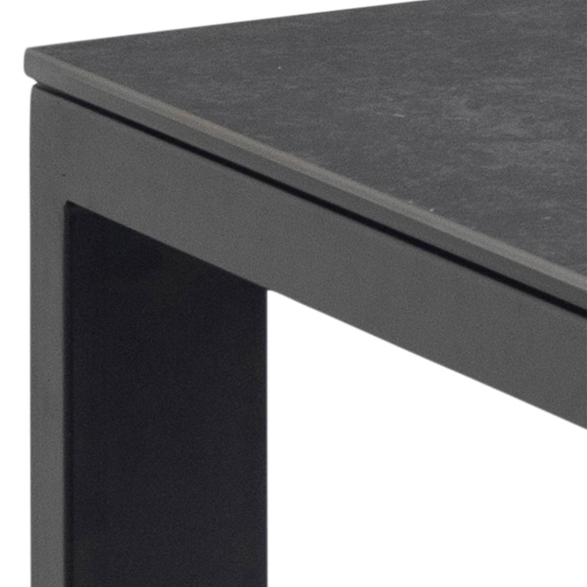 Ceramic Dining Table for 6 to 8 People Rectangular - Brentford