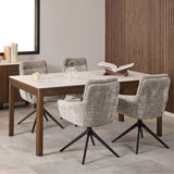 Ceramic Dining Table for 8 People 180cm Wide Rectangular - Southampton