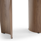 Ceramic Dining Table in Curved Shape for 4 People - Sienna
