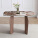 Ceramic Dining Table 120cm Wide in Curved Shape for 4 People - Sienna