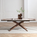 Ceramic Dining Table 240cm Wide in Curved Shape for 8 to 10 People - Serene