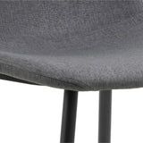 Ceramic Dining Table Round With 4 Celia Light Grey Chairs - Malta
