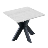 Ceramic End Table 50cm Wide Square - Amalfi