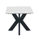 Ceramic End Table 50cm Wide Square - Amalfi