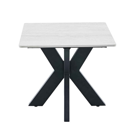 Ceramic End Table 50cm Wide Square - Amalfi