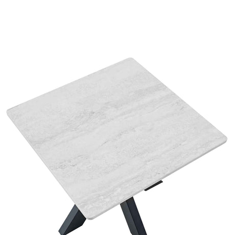 Ceramic End Table 50cm Wide Square - Amalfi