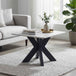 Ceramic End Table 50cm Wide Square - Amalfi
