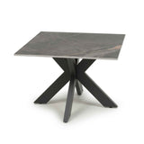 Ceramic End Table 65cm Wide Square - Tokyo