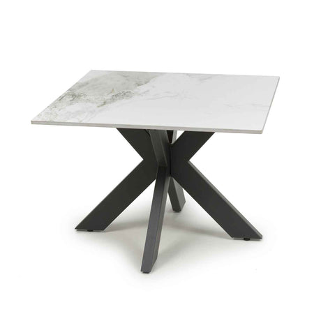 Ceramic End Table 65cm Wide Square - Tokyo