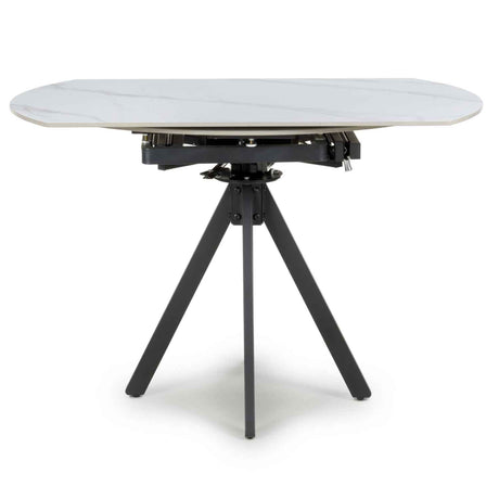 Ceramic Extending Dining Table 120cm Wide for 4 to 6 People - Rotana