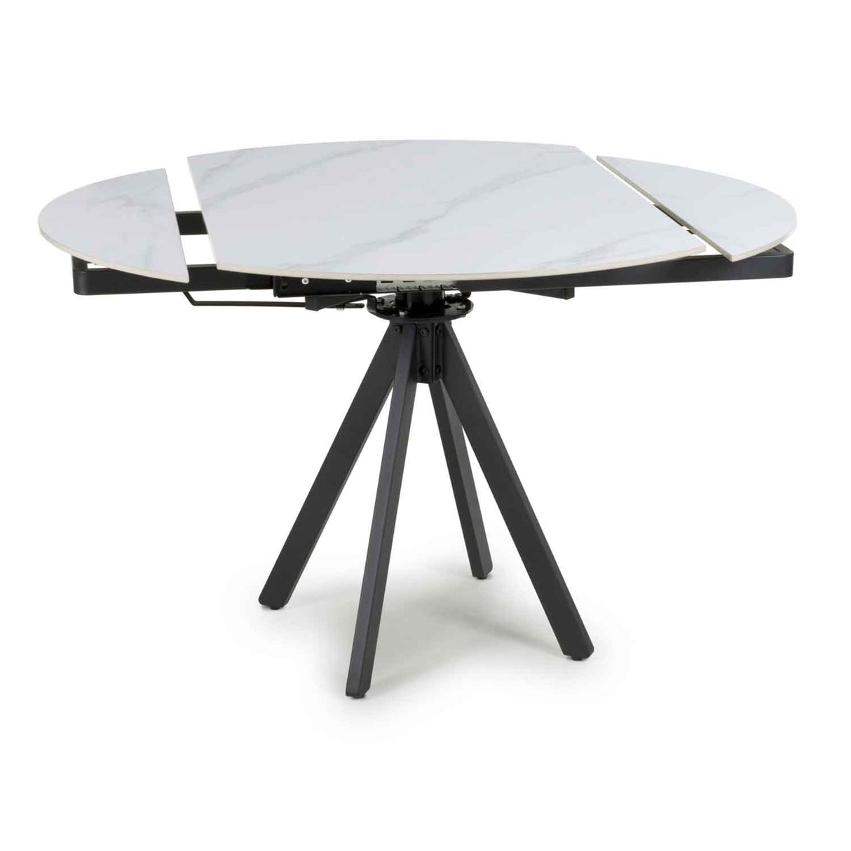 Ceramic Extending Dining Table 120cm Wide for 4 to 6 People - Rotana