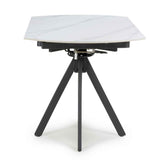 Ceramic Extending Dining Table 120cm Wide for 4 to 6 People - Rotana