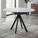 Ceramic Extending Dining Table 120cm Wide for 4 to 6 People - Rotana
