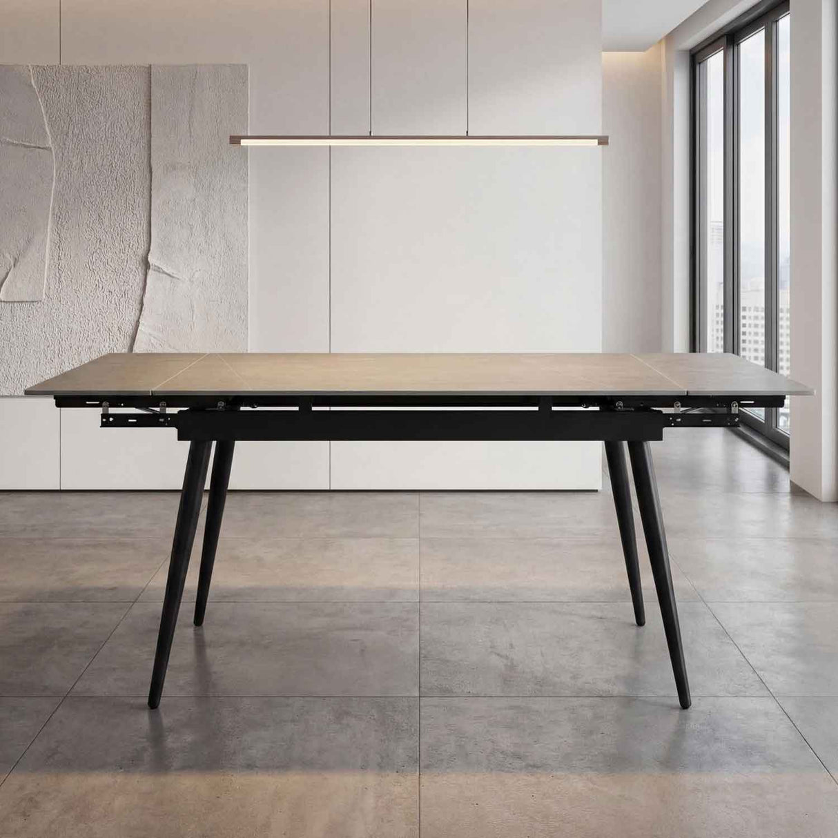 Ceramic Extending Dining Table 180cm Wide for 6 to 8 People - Monaco