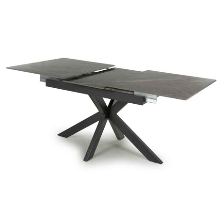 Ceramic Extending Dining Table 180cm Wide for 6 to 8 People - Rotana