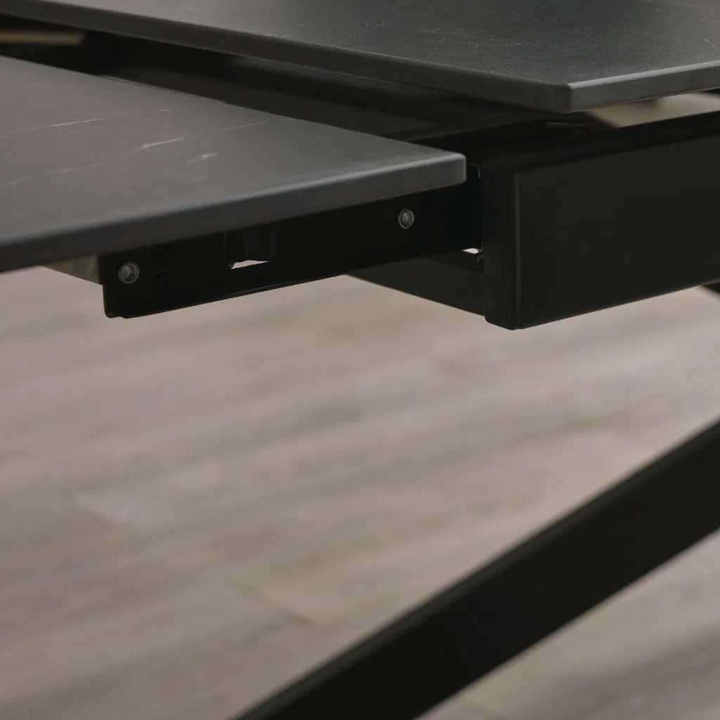 Ceramic Extending Dining Table for 4 to 6 People - Osaka