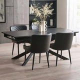 Ceramic Extending Dining Table for 4 to 6 People - Osaka