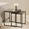 Ceramic Nest Of 2 Tables - Katrine
