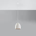 Ceramic Pendant Light With Flawiusz Lamp - Cafe Au Lait