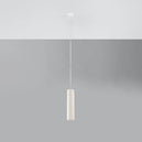 Ceramic Pendant Light With Nancy Lamp - Cafe Au Lait