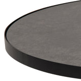 Ceramic Side Table 45.7cm Wide Round - Soli