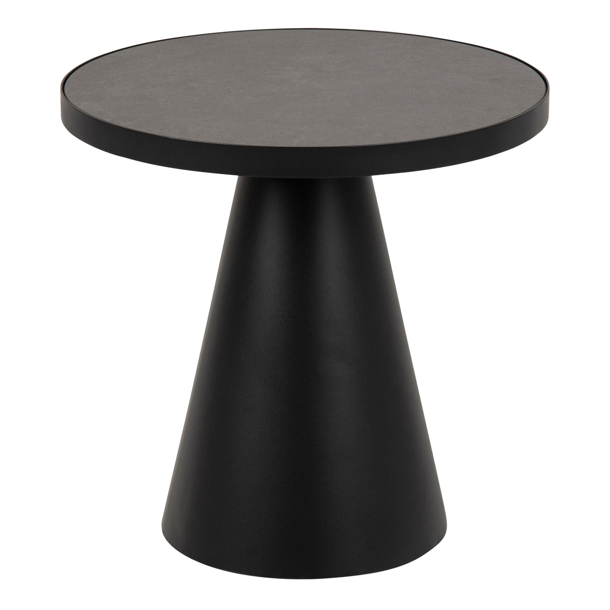 Ceramic Side Table 45.7cm Wide Round - Soli