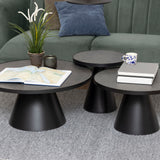 Ceramic Side Table 45.7cm Wide Round - Soli