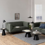 Ceramic Side Table 45.7cm Wide Round - Soli