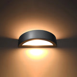 Ceramic Wall Light With Atena Lamp - Cafe Au Lait