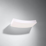Ceramic Wall Light With Hattor Lamp - Cafe Au Lait