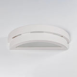 Ceramic Wall Light With Leo Glass Lamp - Cafe Au Lait