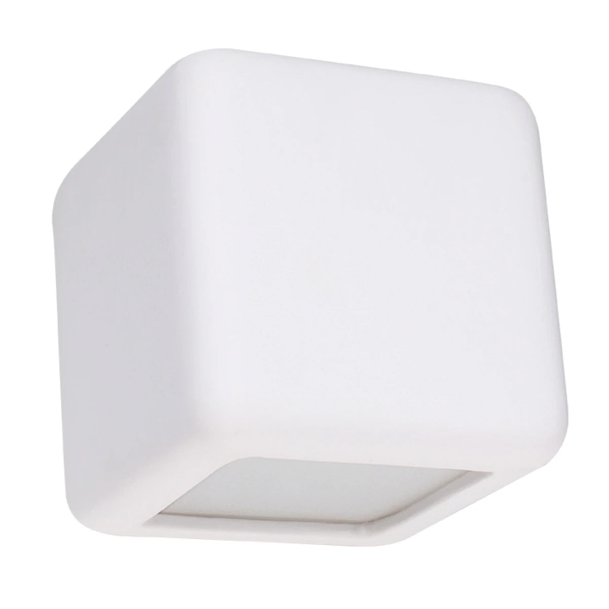 Ceramic Wall Light With Nesta Glass Lamp - Cafe Au Lait