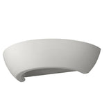 Ceramic Wall Light With Oskar Glass Lamp - Cafe Au Lait