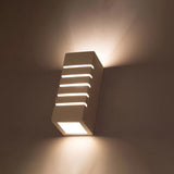 Ceramic Wall Light With Samir Glass Lamp - Cafe Au Lait