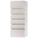 Ceramic Wall Light With Samir Glass Lamp - Cafe Au Lait