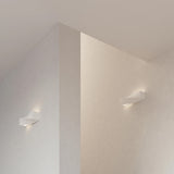 Ceramic Wall Light With Sigma Glass Lamp - Cafe Au Lait