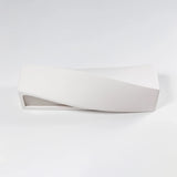 Ceramic Wall Light With Sigma Glass Lamp - Cafe Au Lait